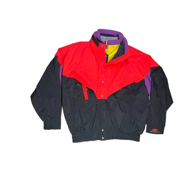 Vintage Style Auto Racing Size L Jacket DuPont - Picture 2 of 15